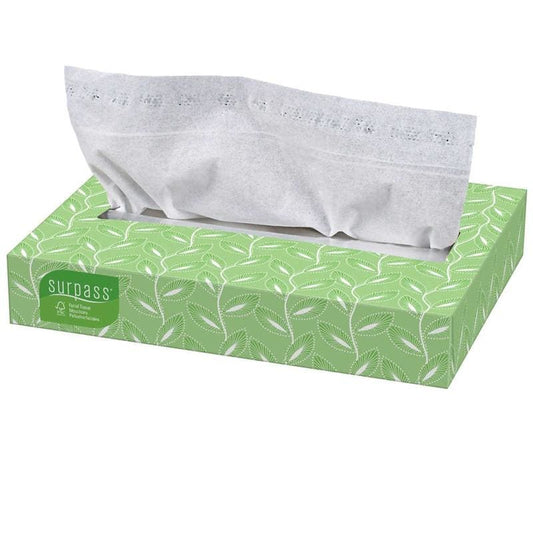 Supplyworks Facial Tissue Surpass 100/Box Box of 100 (Pack of 6) - Personal Care >> Bedside Care - Supplyworks