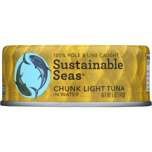 SUSTAINABLE SEAS SUSTAINABLE SEAS Tuna Lt Chunk In Water, 5 oz