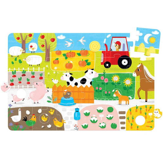 Suuuper Size Puzzle Farm Match Fun - Floor Puzzles - Banana Panda