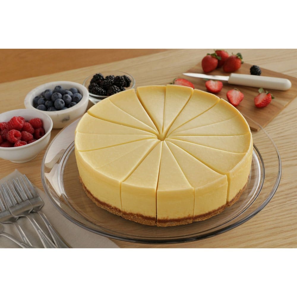 Suzy’s Signature New York Style Cheesecake (72 oz.) Delivered to your doorstep - Dessert & Pastry Trays - Suzy’s Signature