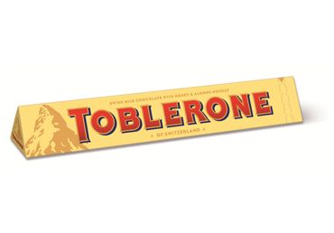 Toblerone Swiss Milk Chocolate with Honey & Almonds 3.5 oz (100 g) - Toblerone