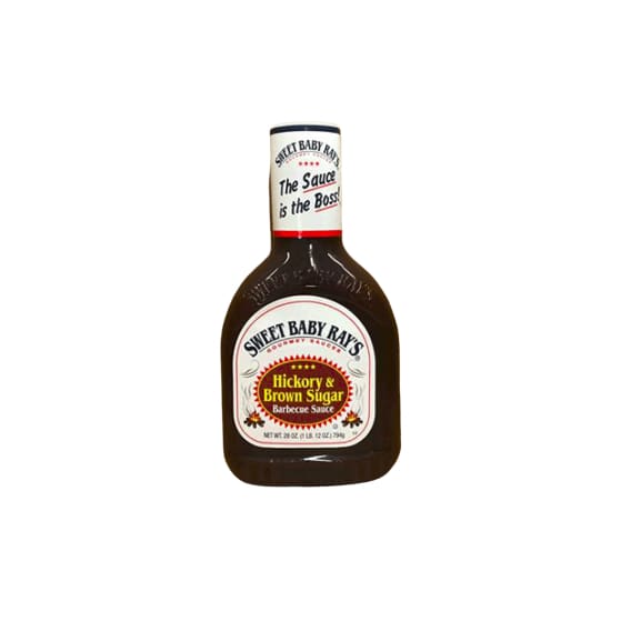 Sweet Baby Ray's Hickory & Brown Sugar Barbecue Sauce, 28 oz - ShelHealth.Com