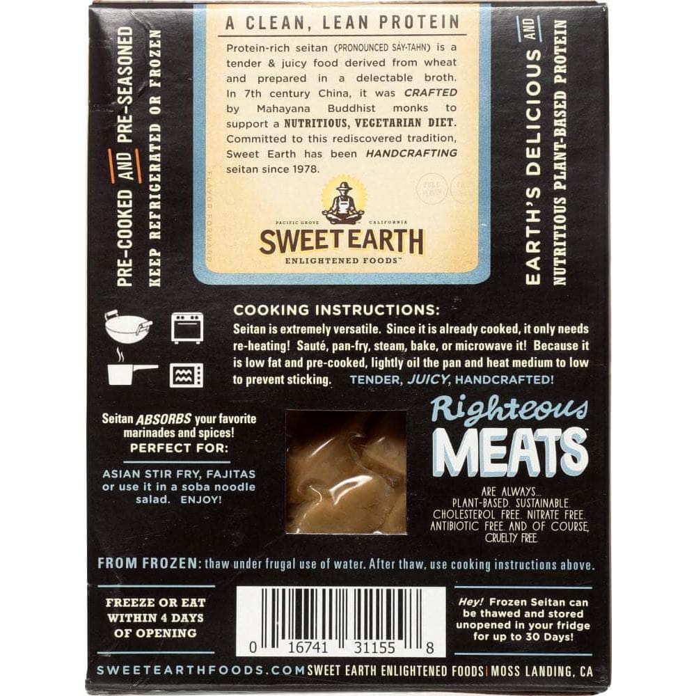 Sweet Earth Foods Sweet Earth Traditional Seitan Strips, 8 oz