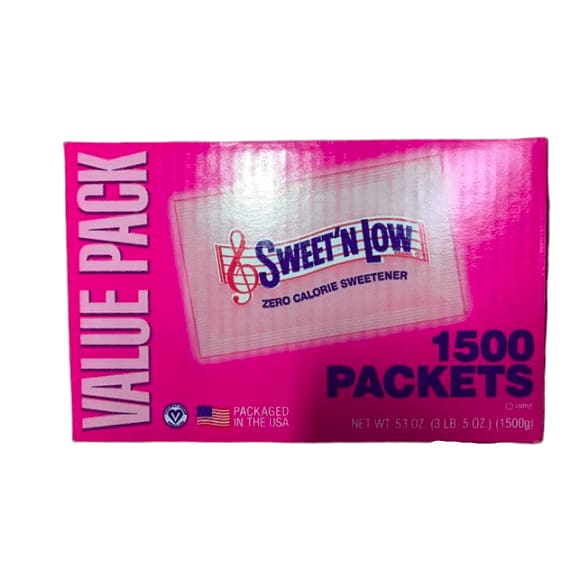 Sweet & Low Sugar Substitute (Case of 1500) - ShelHealth.Com