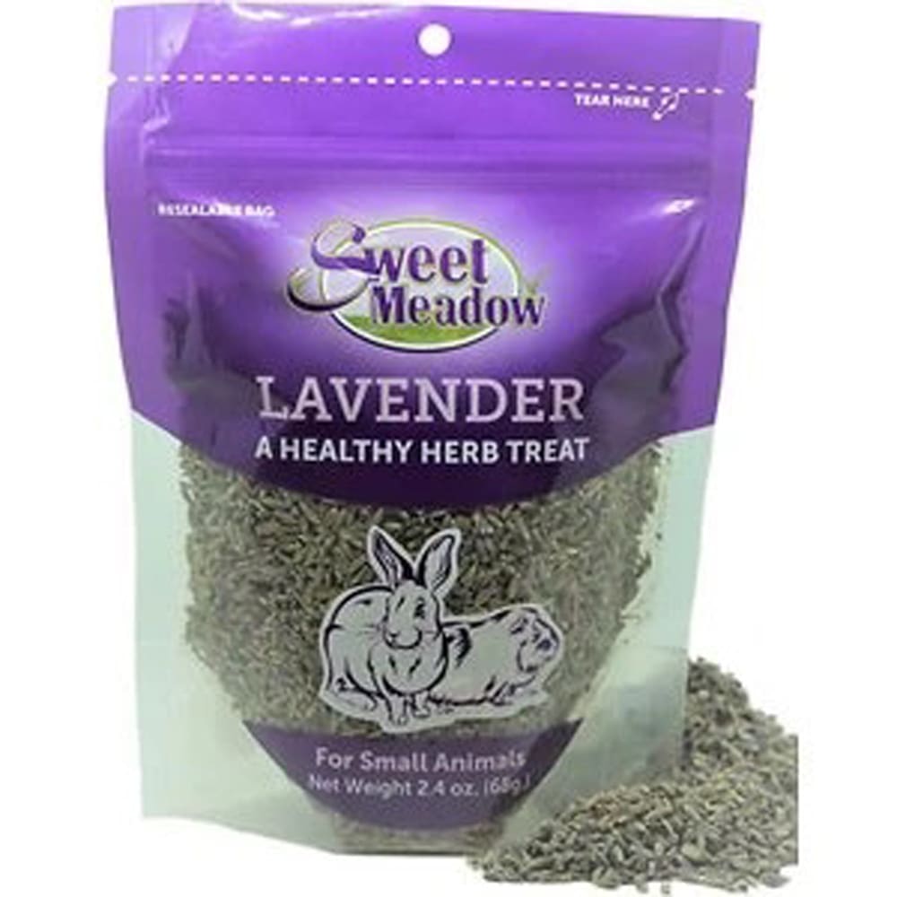 Sweet Meadow Farm Lavender Healthy Herb Small Animal Treat 1ea-2.1 oz - Pet Supplies - Sweet