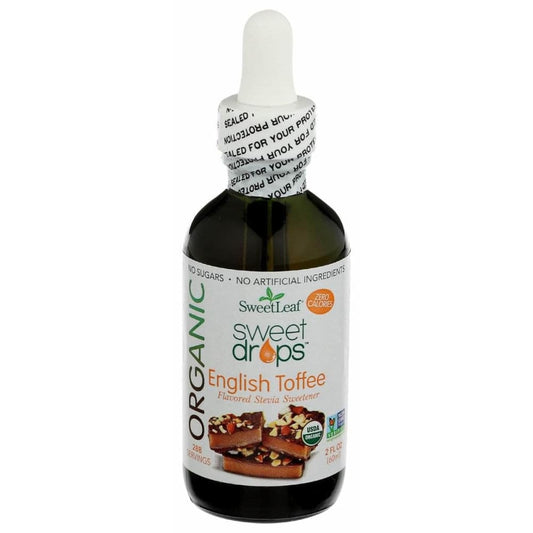 SWEETLEAF STEVIA Sweetleaf Stevia Sweet Drops English Toffee Organic, 2 Oz