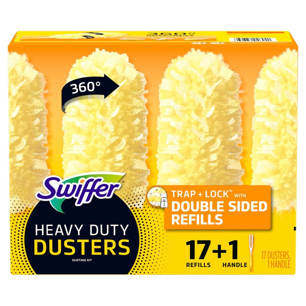 Swiffer Duster Heavy Duty Starter Kit Handle + Refills (17 ct.) - Cleaning Supplies - Swiffer Duster