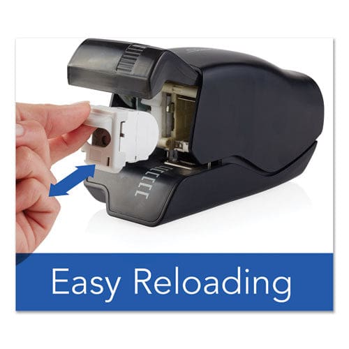 Swingline Desktop Cartridge Electric Stapler With Led Guide 25-sheet Capacity Black - Office - Swingline®