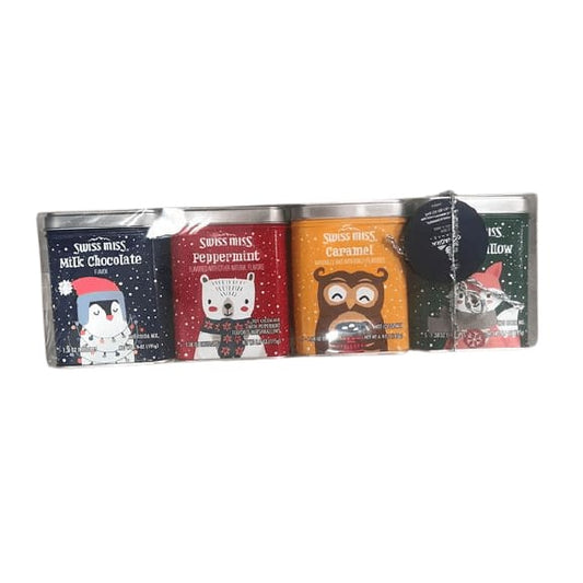 Swiss Miss Swiss Miss Hot Cocoa Mix, Holiday Gift Pack , 4 x 6.9 oz