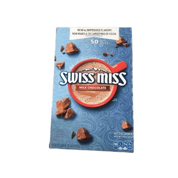 Swiss Miss Milk Chocolate Hot Cocoa Mix Packets - 50 ct - ShelHealth.Com