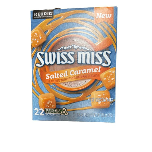 Swiss Miss Swiss Miss Salted Caramel Hot Cocoa, Keurig Single Serve K-Cup Pods, 22 Count