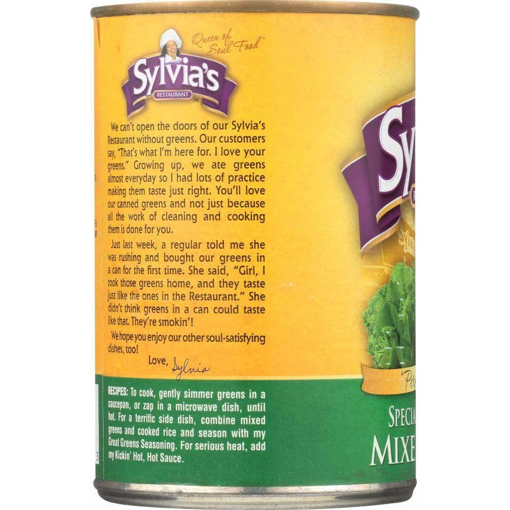 Sylvias Sylvias Specially Seasoned Mixed Greens, 14.5 oz