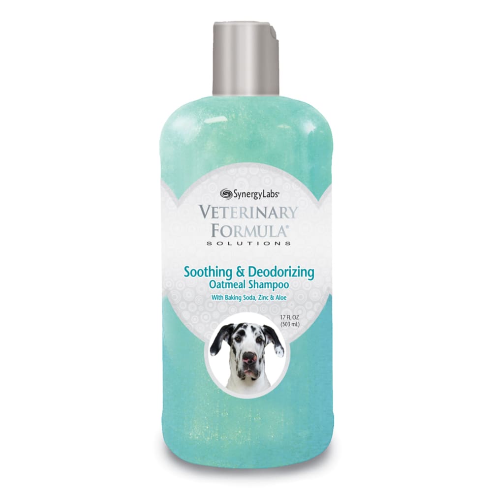 Synergy Labs Veterinary Formula Soothing and Deodorizing Oatmeal Shampoo 17 fl. oz - Pet Supplies - Synergy Labs