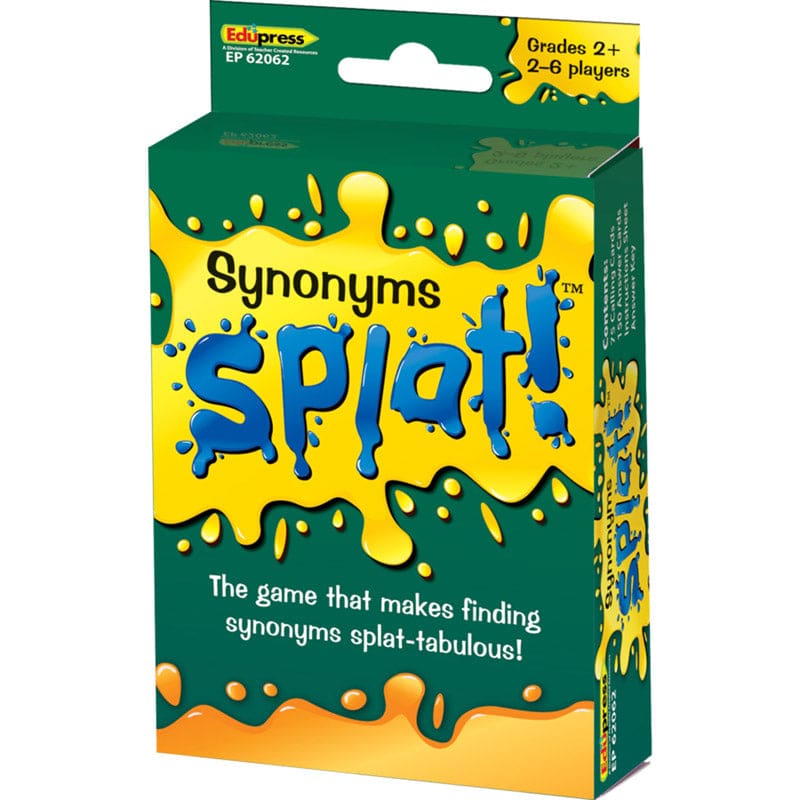 Synonyms Splat Game (Pack of 3) - Language Arts - Teacher Created Resources