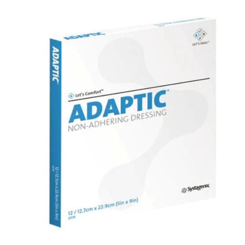 Systagenix Adaptic Dressing 5X9 Non-Adhesive Box of 12 - Item Detail - Systagenix