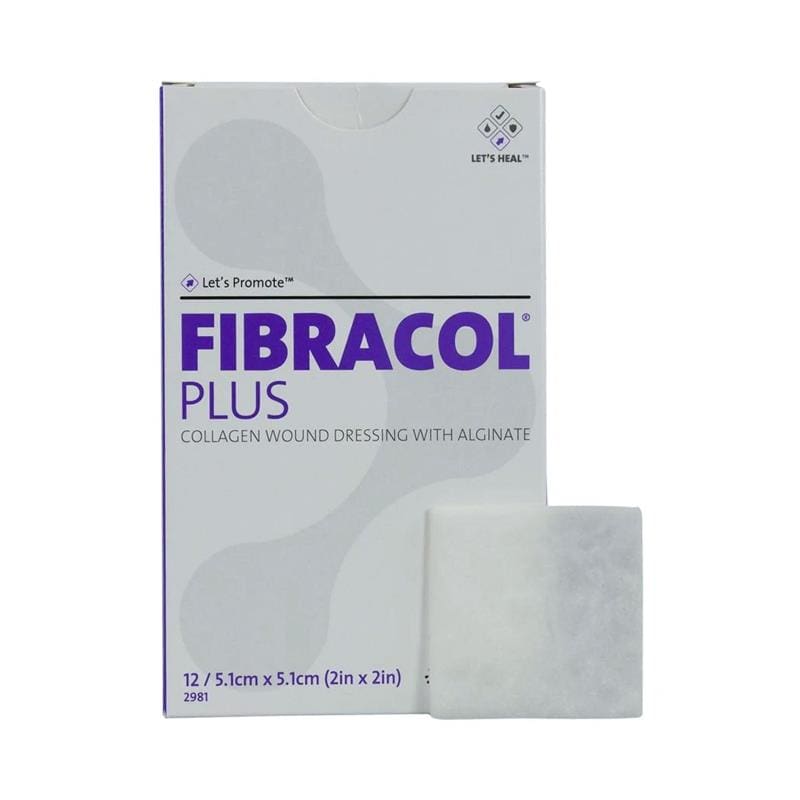 Systagenix Fibracol Plus 2 X 2 Dressing Box of 12 - Item Detail - Systagenix