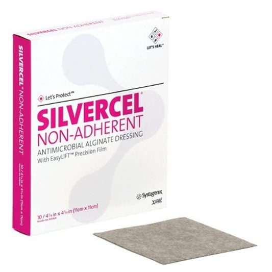 Systagenix Silvercel 4 X 4 Silver Alginat Box of 10 - Wound Care >> Advanced Wound Care >> Silver Dressings - Systagenix