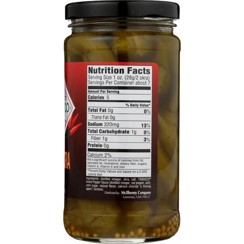 TABASCO Grocery > Pantry > Condiments TABASCO: Pickled Spicy Okra, 12 oz
