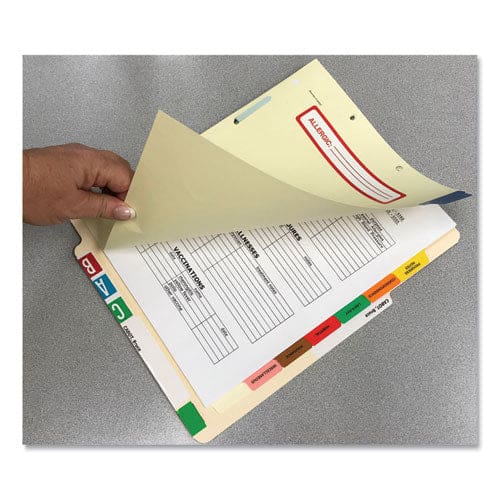 Tabbies Side Tab Medical Chart Divider Sets 8-tab Assorted Medical 11 X 9 Manila 40 Sets - Office - Tabbies®