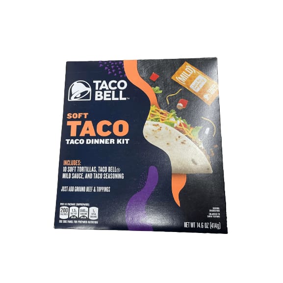 Taco Bell Taco Bell Soft Taco Dinner Kit, 14.6 oz.