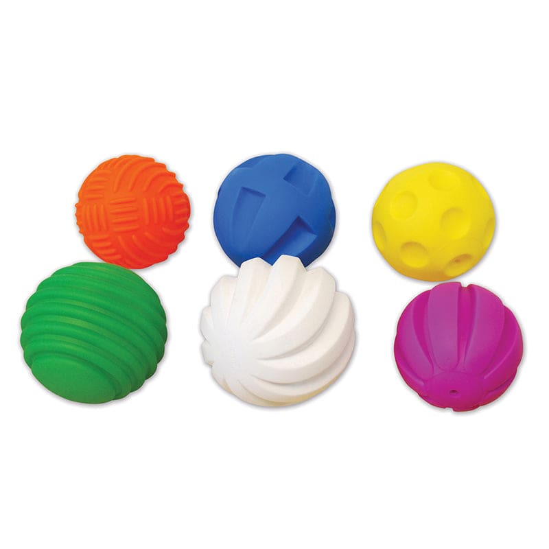 Tactile Balls 6/St - Sensory Development - Learning Advantage