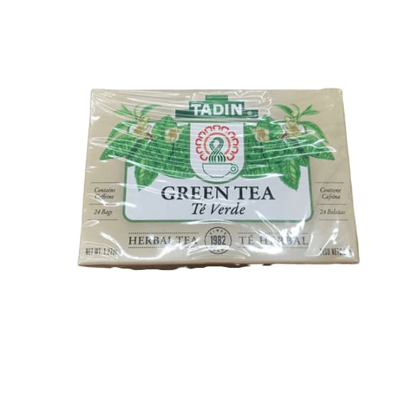 Tadin Green Tea with Caffeine , 24 ct - ShelHealth.Com