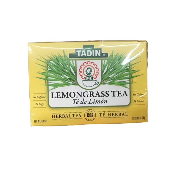 Tadin Lemongrass Lemon Tea , 24 ct - ShelHealth.Com