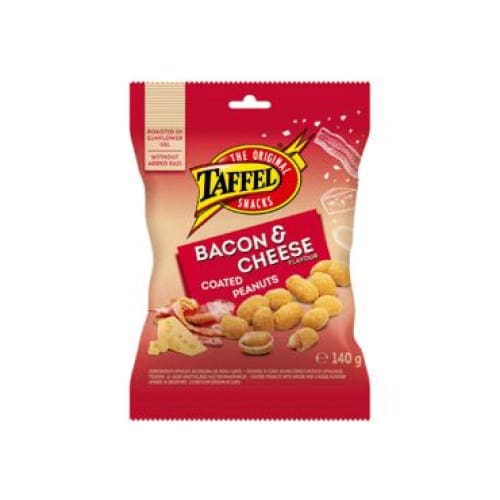 TAFFEL BACON &CHEESE Peanuts 4.94 oz. (140 g.) - Taffel