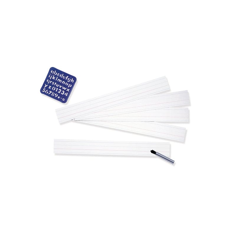 Tagboard Sentence Strips 100/Pk 24X3 White (Pack of 6) - Tag Board - Dixon Ticonderoga Co - Pacon