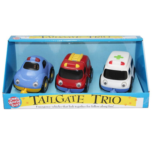 Tailgate Trios Emergency - Vehicles - Small World Toys