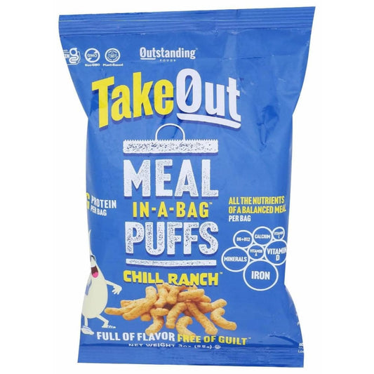 TAKE OUT Takeout Puffs Chill Ranch, 3 Oz