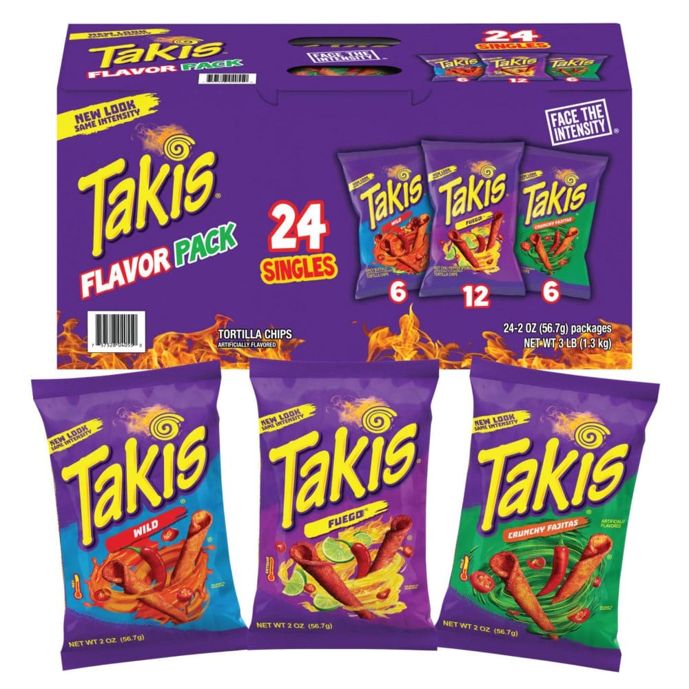 Takis Flavor Pack (2 oz. 24 pk.) - Bulk Pantry - Takis Flavor