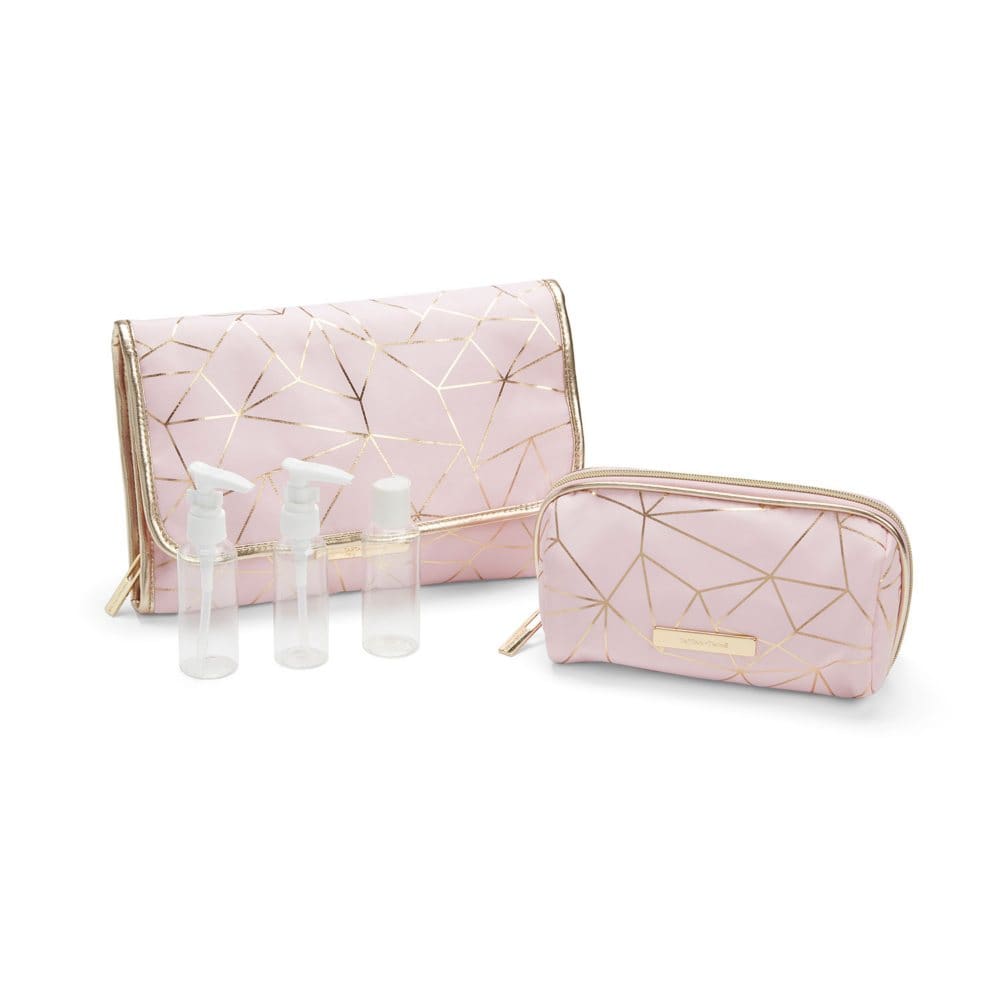 Tartan + Twine Gold Foil Hanging Valet Organizer 5-Piece Set - Makeup - Tartan