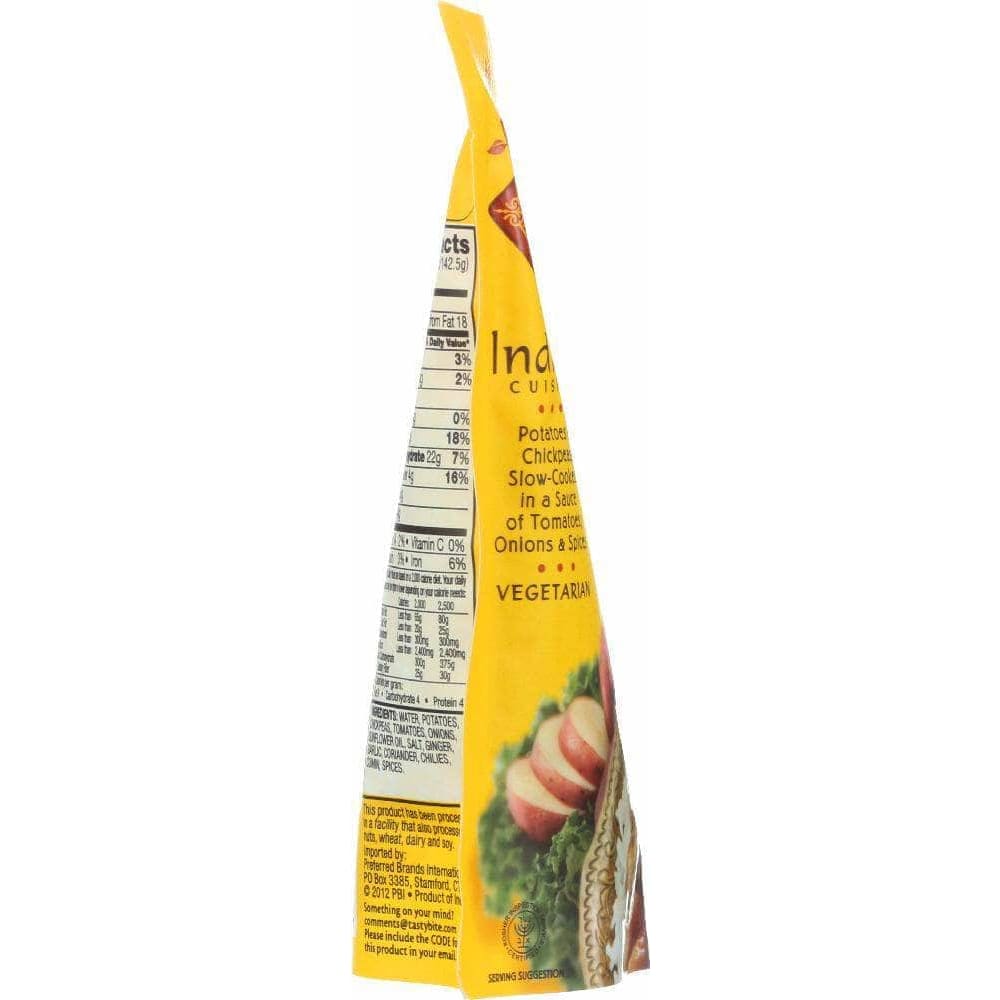 Tasty Bite Tasty Bite 1 Step - 1 Minute Bombay Potatoes, 10 oz