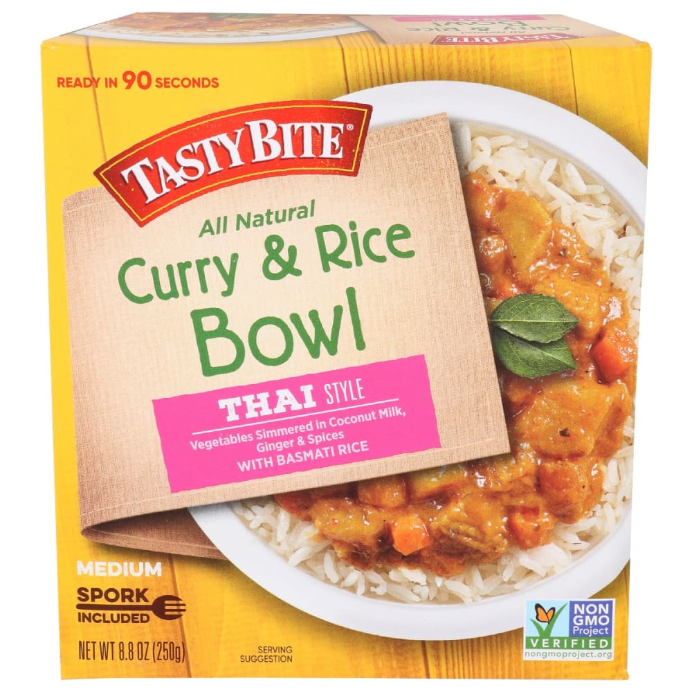 TASTY BITE: Bowl Curry Rice 8.8 oz - Grocery > Pantry > Food - Tasty Bite