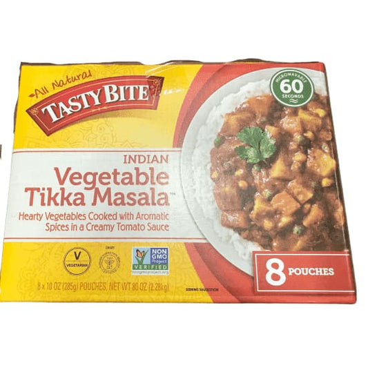Tasty Bite Indian Vegetable Tikka Masala, 8 Pouches - 10 oz each - ShelHealth.Com