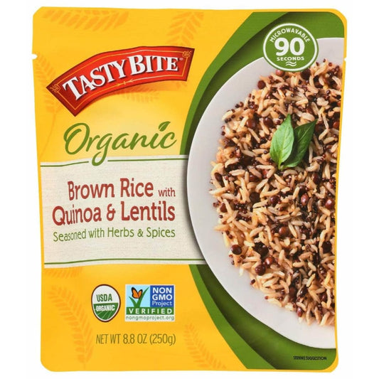TASTY BITE TASTY BITE Rice Brwn Quinoa & Lentil, 8.8 oz