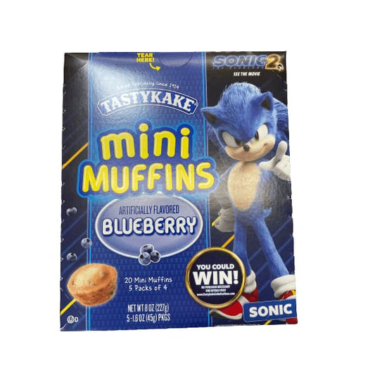 Tastykake Tastykake mini muffins - blueberry flavored - 5 x 1.6 oz.