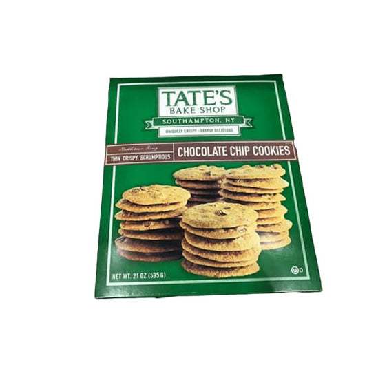 Tate's Bake Shop Thin Crispy Scrumptious Chocolate Chip Cookie Box, 21 Ounce - ShelHealth.Com