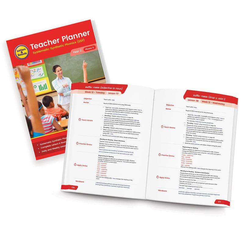 Teacher Planner Grade 2 Usa Version - Phonics - Junior Learning