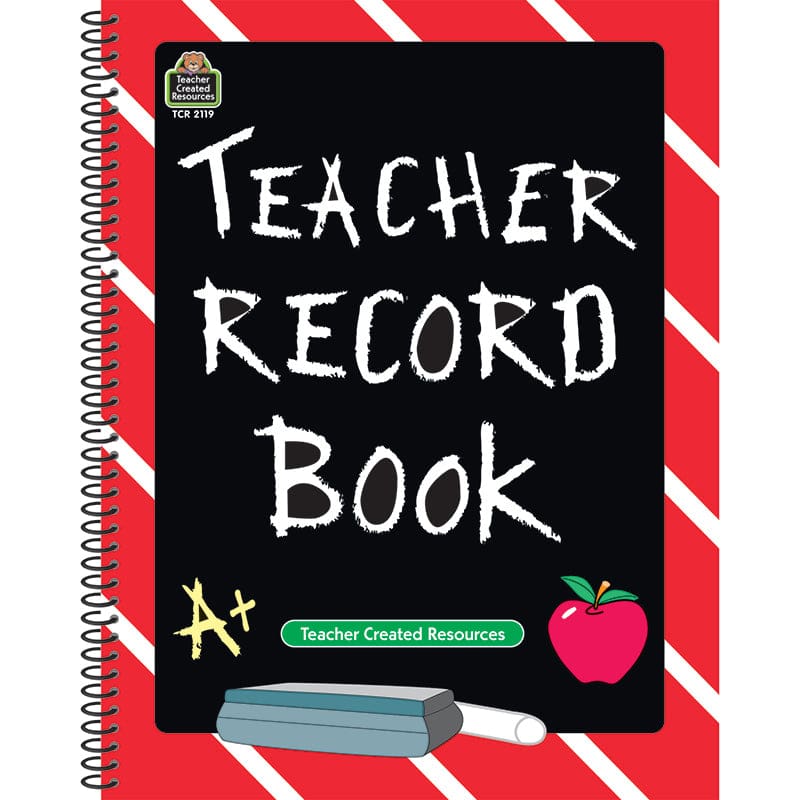 Teacher Record Book Chalkboard (Pack of 10) - Plan & Record Books - Teacher Created Resources