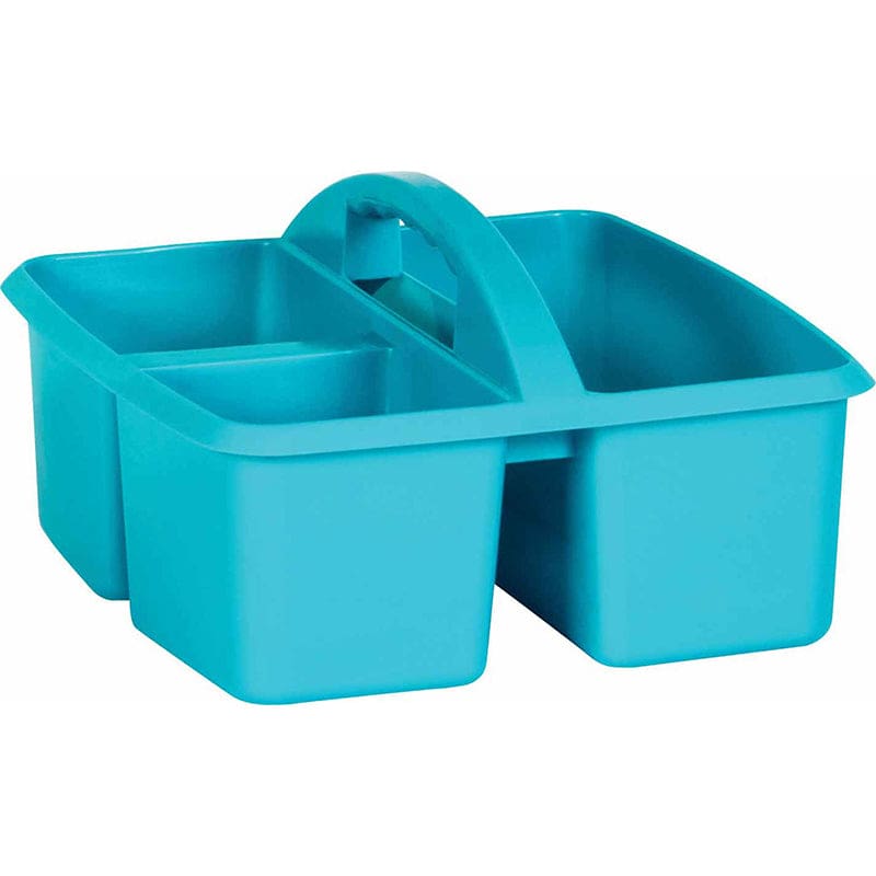 Teal Plastic Storage Caddy (Pack of 10) - Storage Containers - Teacher Created Resources