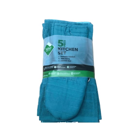 Teflon 5 Piece Kitchen Set - ShelHealth.Com