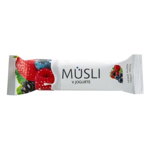 TEKMAR Glazed Yogurt Muesli Bar with Forest Berries 1.06 oz. (30 g.) - Tekmar