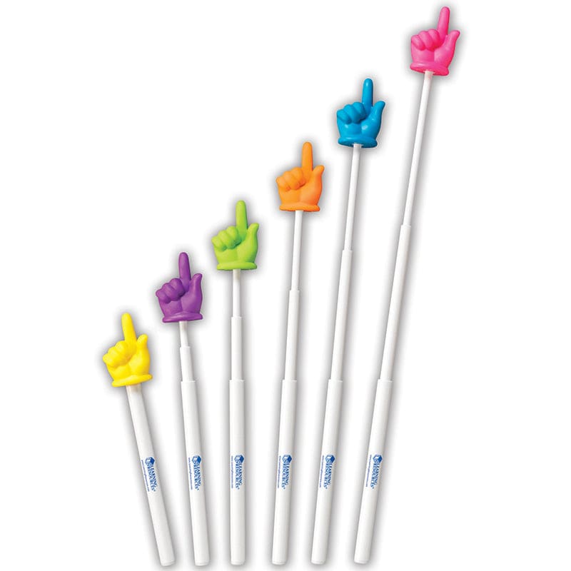 Telescoping Hand Pointers In Pop Display - Pointers - Learning Resources