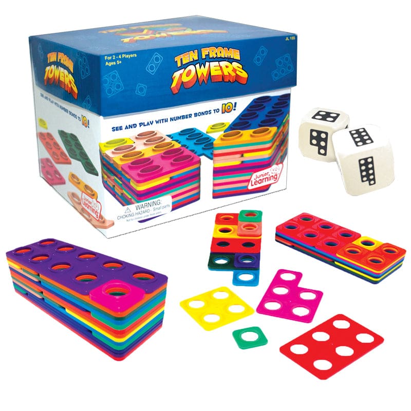 Ten Frame Towers - Math - Junior Learning