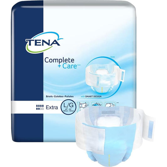 TENA Brief Tena Complete +Care Large Case of 72 - Incontinence >> Briefs and Diapers - TENA