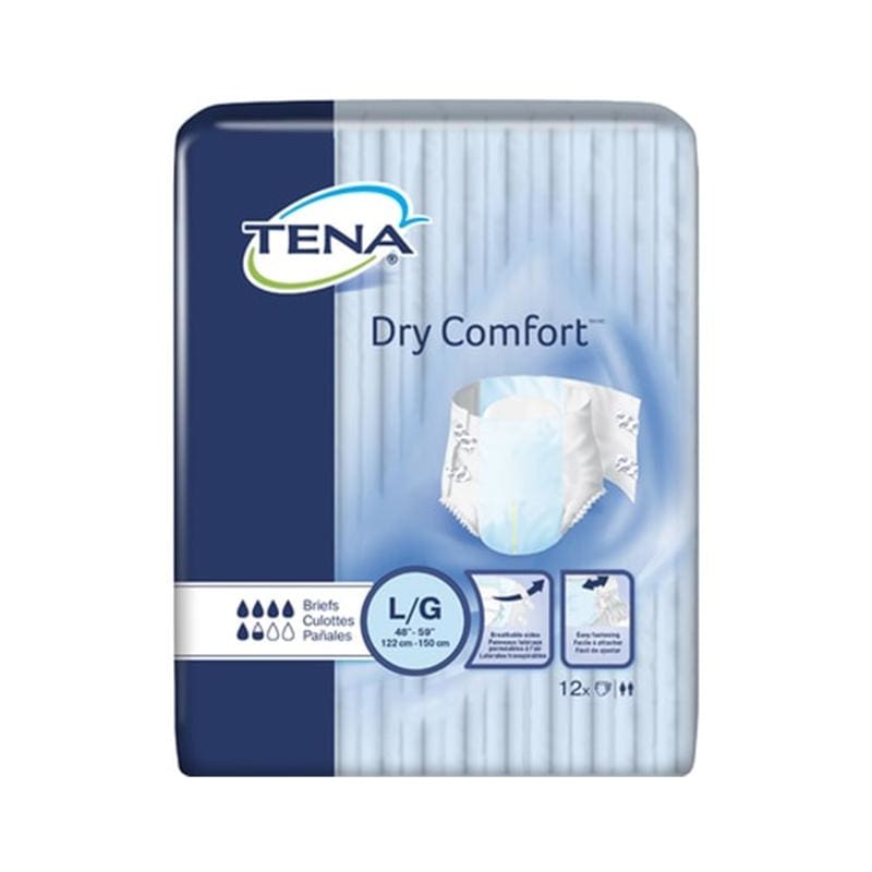 TENA Brief Tena Dry Comfort Large Case of 72 - Item Detail - TENA