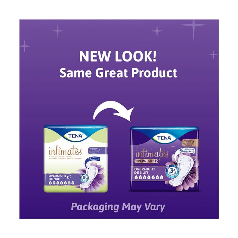 TENA Tena Pad Overnight Cs84 Case of 84 - Incontinence >> Liners and Pads - TENA