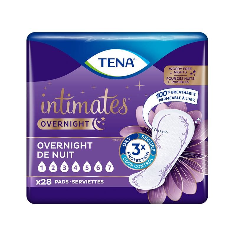 TENA Tena Pad Overnight Cs84 Case of 84 - Incontinence >> Liners and Pads - TENA